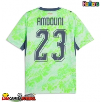 Camisa de Futebol Suíça Zeki Amdouni #23 Equipamento Secundário Mundo 2026 Manga Curta